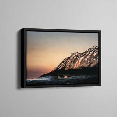 Framed Canvas 30x45cm (Frame Size 34x49cm)