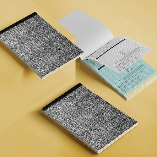 Carbonless Books invoice receipt books printed examples