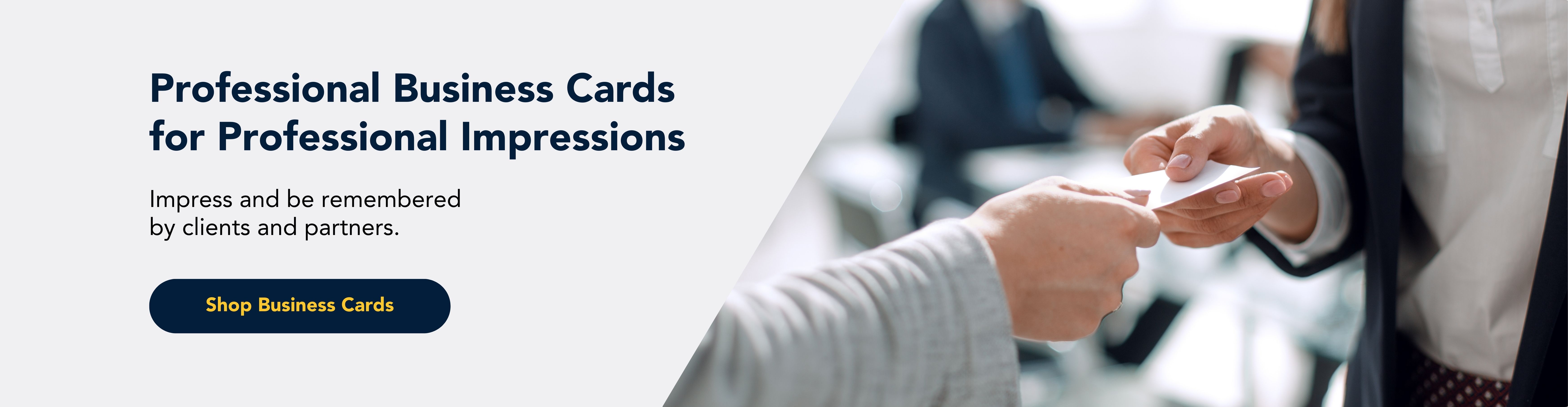 Business Cards printed examples