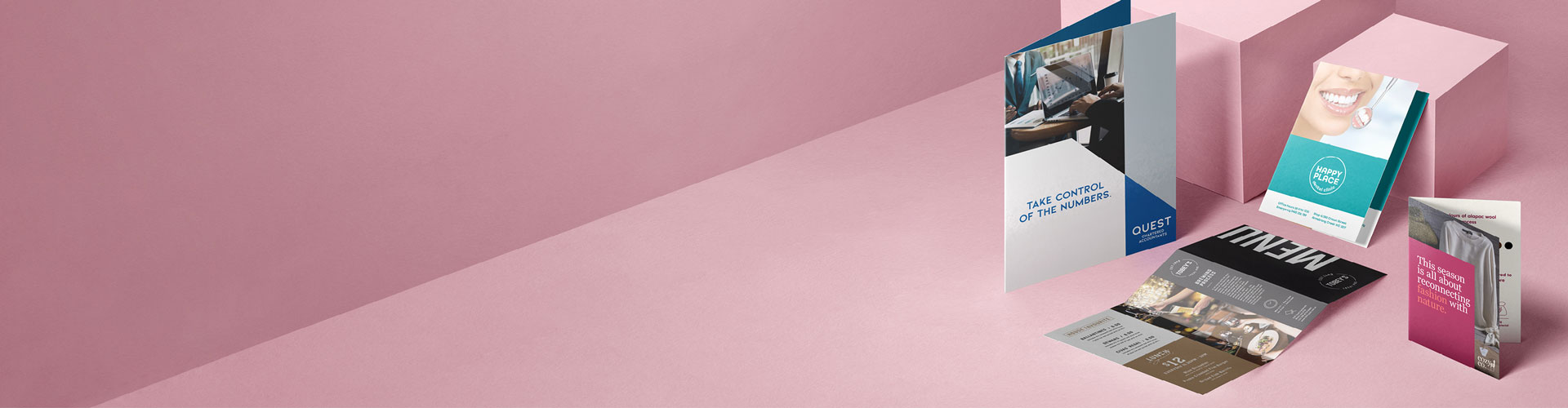 Brochure printed example