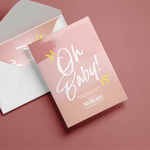 A5 Cards - Announcements