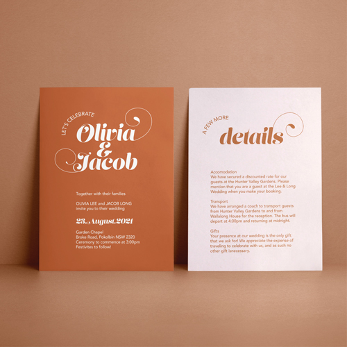 A5 Cards - Invitations