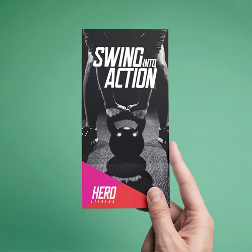 flyer dl printed example