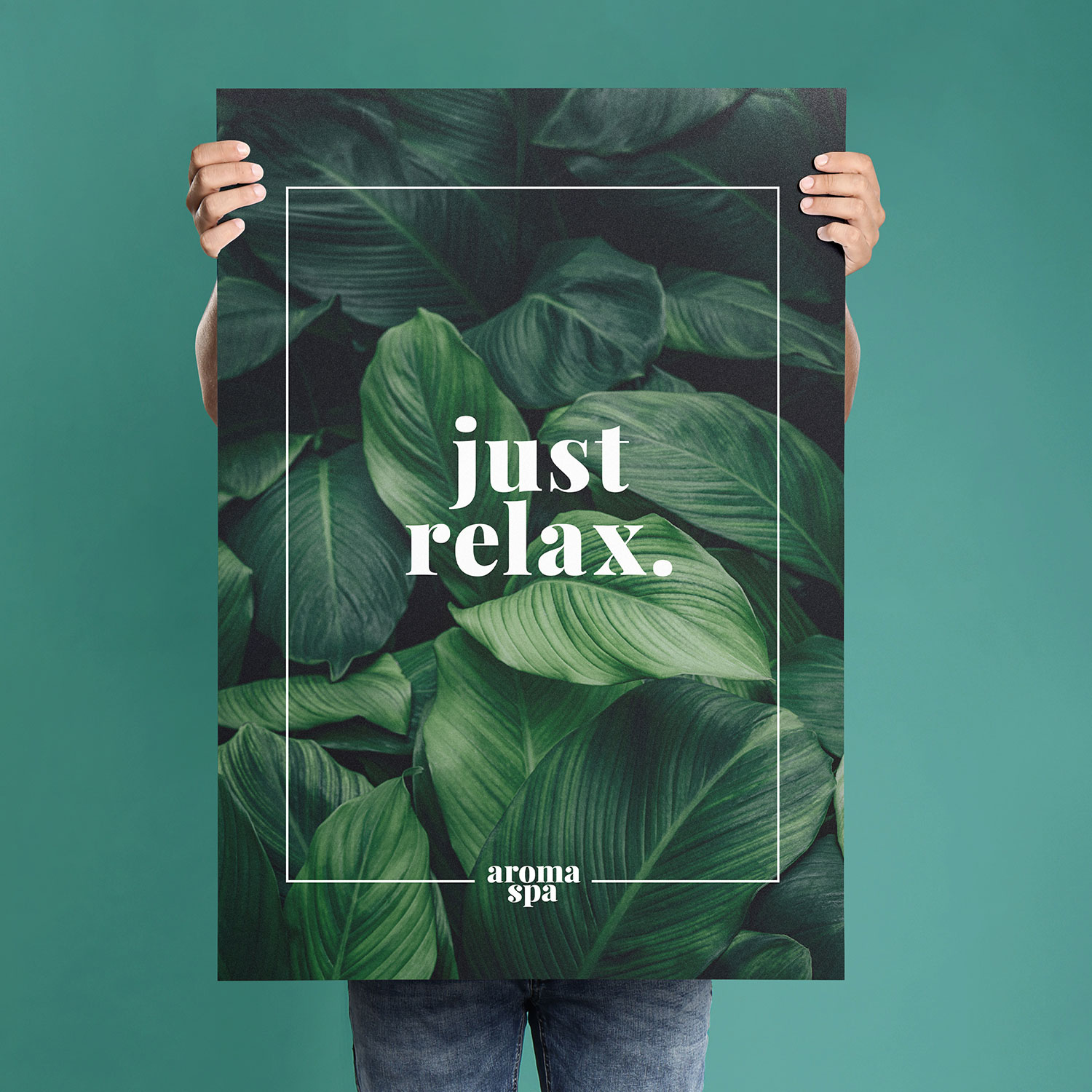 poster sign A1 printed example