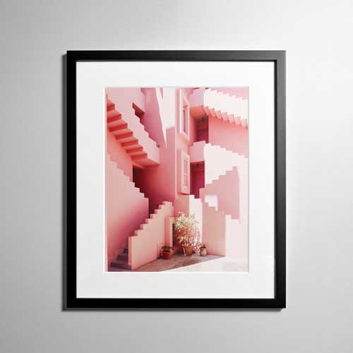 Framed Poster 35x28 - Portrait