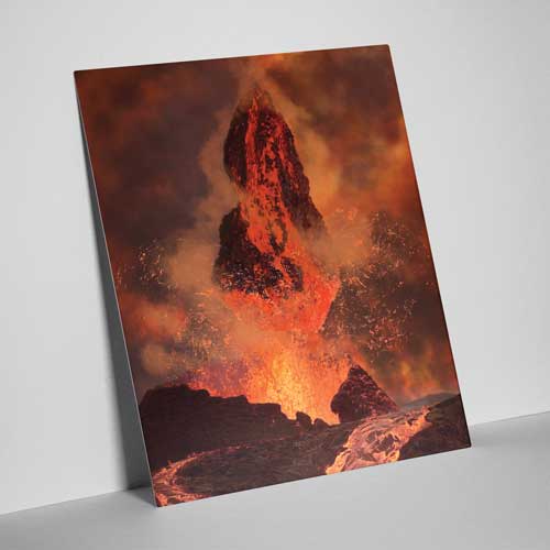 Metal Photo Panel 28x35 - Portrait